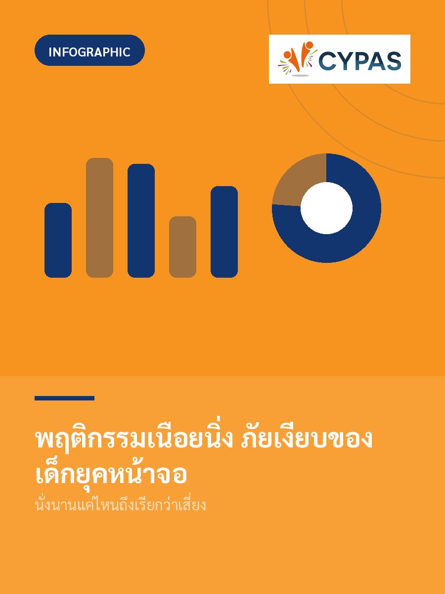 พฤติกรรมเนือยนิ่ง ภัยเงียบของเด็กยุคหน้าจอ